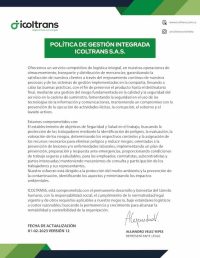 Política de gestión integrada febrero 2023_Mesa de trabajo 1
